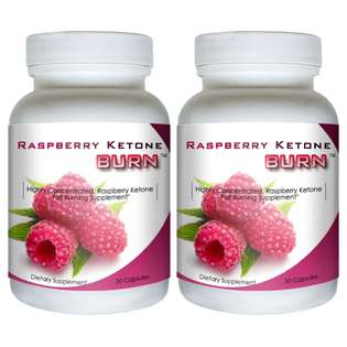 Raspberry Ketone Burn (2 Bottles)   Highly Concentrated Fat Burning 
