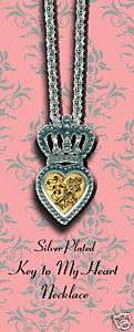 HANNAH AITCHISON Classic Hdware Crown Heart Necklace  