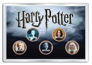 Harry Potter 5 Coin Set  