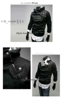   Fashion Coat Mens Jacket Slim Sexy Top Designed Hoody L XL XXL #MENC1