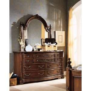 Jessica McClintock Heirloom 7 Drawer Dresser with Mirror   Lea 