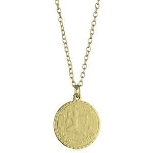  Privileged NYC Zodiac Sagittarius Coin Necklace Jewelry