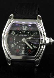 CARTIER ROADSTER 2510 AUTOMATIC SS HIGH FASHION MENS WATCH  