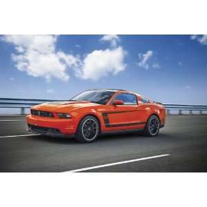  2012 Ford Mustang Boss 302 Competition Orange Prepasted 
