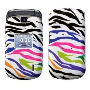  LG: VX5600 (Accolade), Rainbow Zebra Skin Phone Protector 