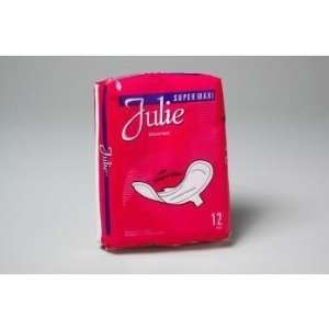    Julie Brand Super Maxi Pads W/Wings Case Pack 36: Everything Else
