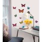 RoomMates Butterfly 3 D Wall Decals