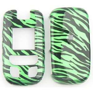  Samsung Convoy U640 Transparent Design, Green Zebra Print 