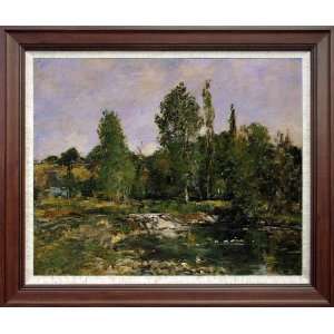   Oil Paintings: Saint Cenery Pond   Free Shipping: Home & Kitchen