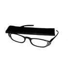 ICU Eyewear Reading Glasses w/ Rhinestones   Black