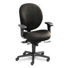 hon7628bw19t unanimous high performance mid back task chair iron gray
