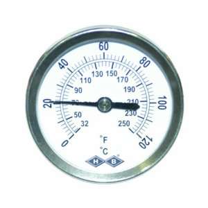 com H B Instrument Durac Bi Metallic Surface Temperature Thermometer 