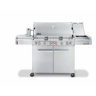  Weber 1780001 Summit S 650 Propane Grill, Stainless Steel 