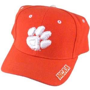  Clemson Tigers Orange Hat W/Orange NCAA Logo Sports 