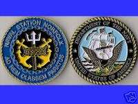NORFOLK Naval Air Station Navy Challenge Coin Ms_S  