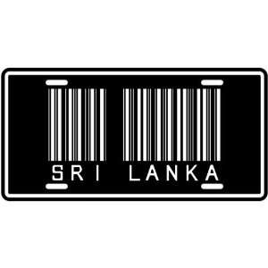  NEW  SRI LANKA BARCODE  LICENSE PLATE SIGN COUNTRY: Home 