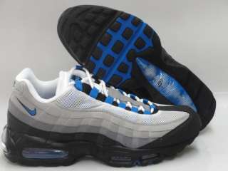 Nike Air Max 95 Grey Blue Spark Sneakers Men 15  
