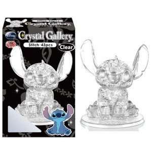  CRYSTAL PUZZLE Stitch Clear: Toys & Games