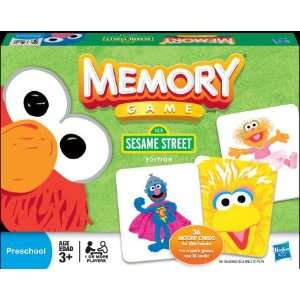 Sesame Street Memory  Toys & Games  