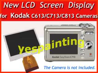 New LCD Screen Display for Kodak C613 C713 C813 Cameras  