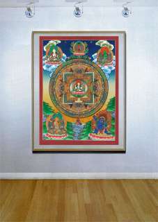 Great Compassionate One HUGE Mandala thangka Asian art  