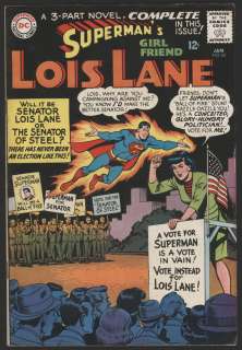Supermans Girl Friend LOIS LANE #62, 1966, DC Comics  