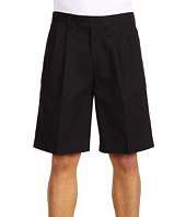 Ashworth AM6185 Pleated Solid Short $27.99 ( 30% off MSRP $40.00)