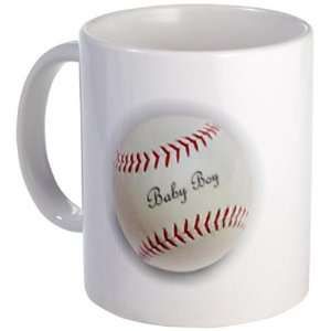  BABY BOY Baseball Toy on an 11oz Ceramic Coffee Cup Mug Newborn 