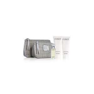 Calvin Klein Eternity Gift Set: Boxed, Perfume, Body Lotion, Gel, and 