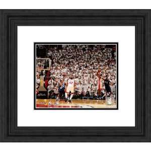 Framed Gary Payton Miami Heat Photograph 