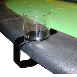10 Plastic Clip On Cup Can Holders poker chip table  