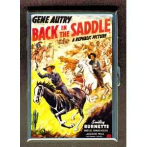 GENE AUTRY IN THE SADDLE 1941 ID Holder, Cigarette Case or Wallet 