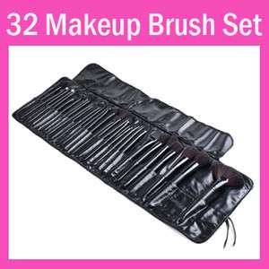 32PCS Professional Make Up Concealer/Eyeshadow/Lip Cosmetic Brush Set 