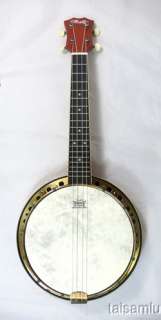 Rally Ukulele banjo 4 string big resonator DUB  1F  