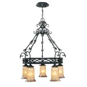  World Imports Chelsea Five Light Chandelier: Home 