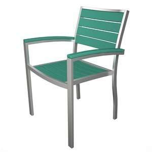   Wood A200FASAR Euro Arm Outdoor Dining Chair (2 pack): Home & Kitchen