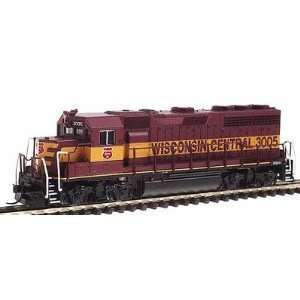   Atlas N # 48550 Wisconsin Central GP 40 Locomotive #3005 Toys & Games