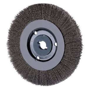   Brush 8 Crimped Wire Wheel Narrow Face .012 Ss Wire: Home Improvement