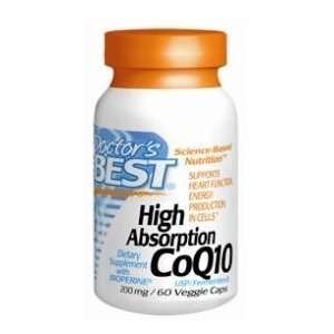 Vegetarian Supplements Doctors Best High Absorption CoQ10    200 mg 