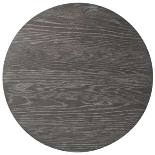 Gray Limed Oak/Polished Nickel Side End Table  