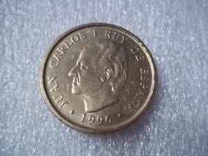 Spain 100 pesetas coin. Juan Carlos I. 1996. Circulated  