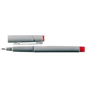 Fine tip scientific marking pen, red  Industrial 