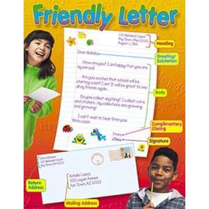   Quality value Chart Friendly Letter By Trend Enterprises Toys & Games
