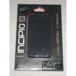  Incipio NGP Black iPhone 4 Cell Phones & Accessories