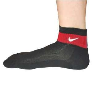 Nike Womens Black Dri FIT Cushioned Athletic Socks  Sports 