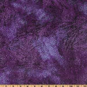  44 Wide Kashmir Waves Purple Fabric By The Yard Arts 