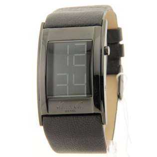 Mens Kenneth Cole Leather Band Digital Watch KC1340  Kenneth Cole 