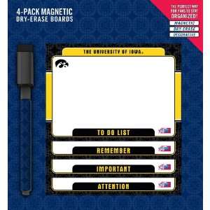  Turner Iowa Hawkeyes Magnetic To Do Notes, 4 Pack (8730156 