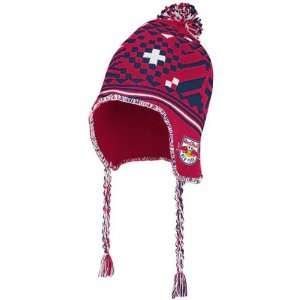  New York Red Bulls adidas Tassel Knit Hat: Sports 