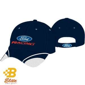  Ford Racing Navy W/ White Mesh Hat